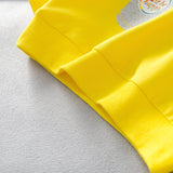 Girl Boy Cotton Cup Pear Dot Print Casual T-shirt Tops  2-6 Years