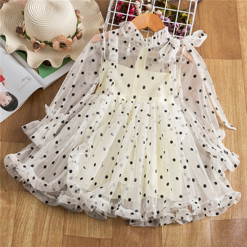 Kid Girls Fancy Flower Princes Tulle Dress 3-8Y