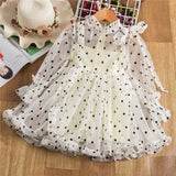 Kid Girls Fancy Flower Princes Tulle Dress 3-8Y