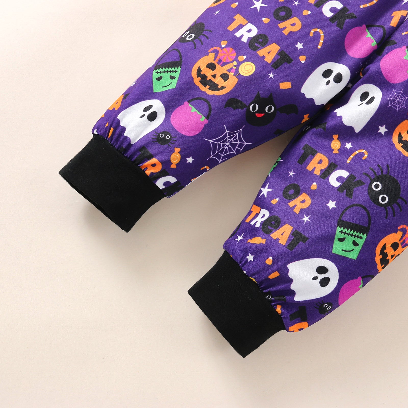 0-18M Babies Halloween Pattern Long Sleeve 3 Pcs Sets
