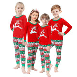 Family Matching Christmas Pajamas Adult Kids Sleepwear Nightwear