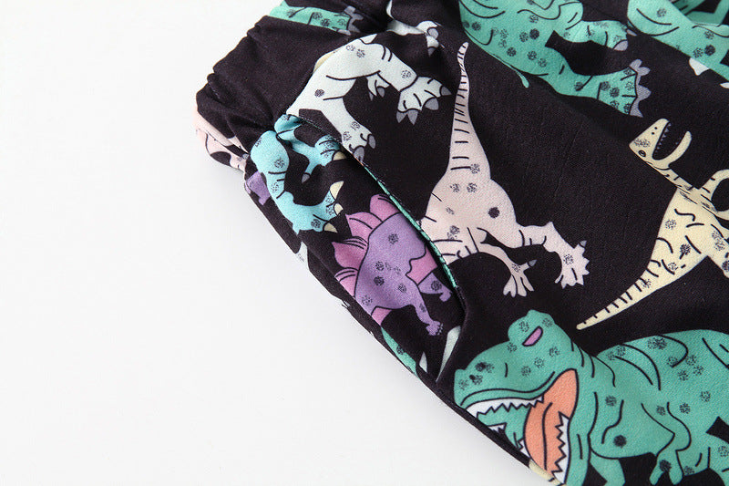 Kid Baby Girls Boys Cartoon Sports Unicorn Suit Long Sleeve Spring Pajamas