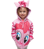 Kids Girls Spring Casual Pony Coats