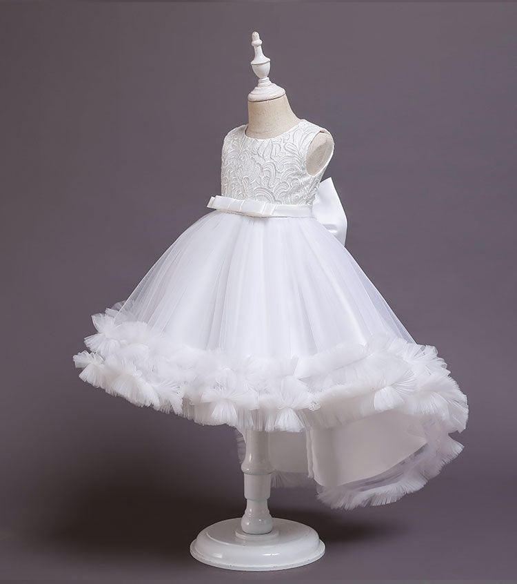 Kid Girls Princess Birthday Wedding Lace Party Dresses