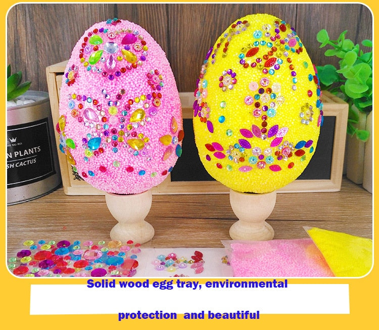 Easter Egg Handmade DIY Making Educational Toys Creative Egg
