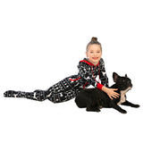 Family Matching Christmas Deer Pajamas Jumpsuits Set Family Look