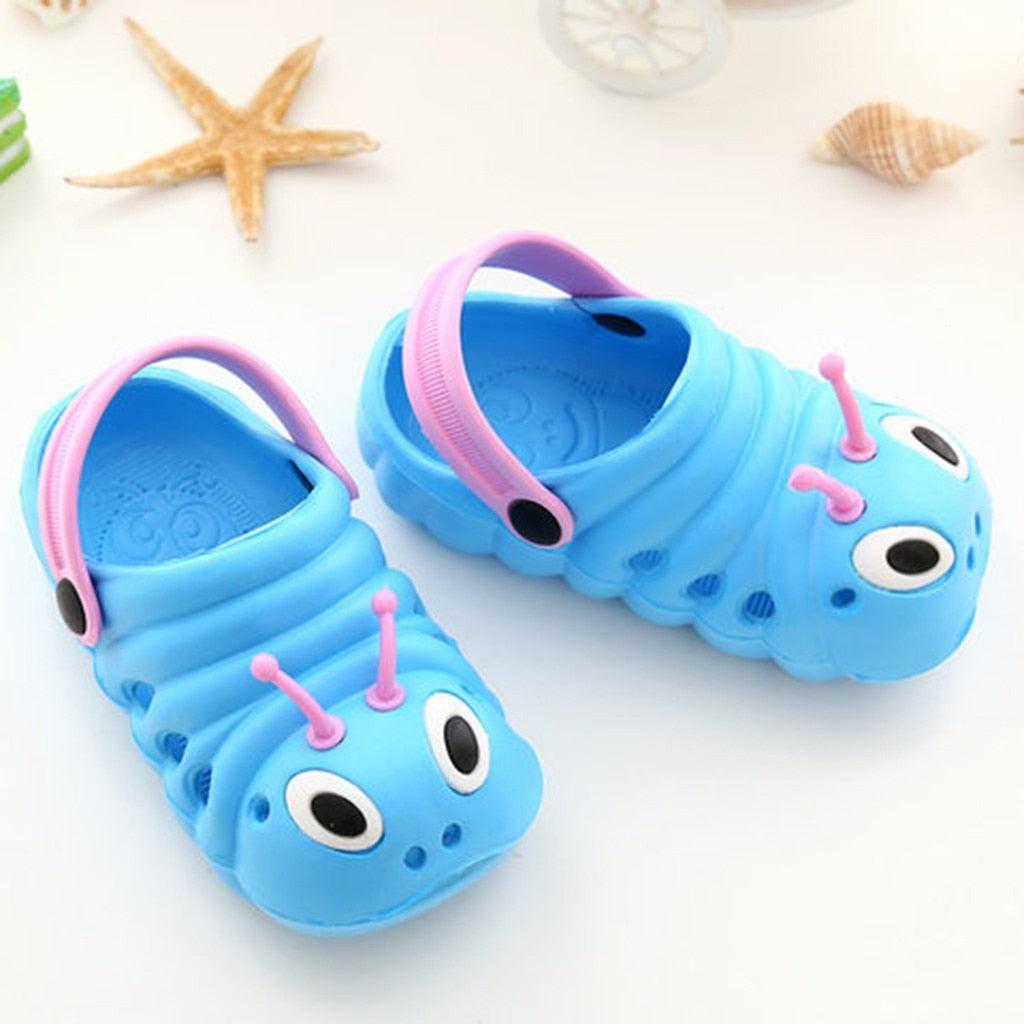 Toddler Baby Cartoon Cute Flip Soft Sole Shoes Beach Summer Slippers - honeylives