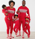 Family Matching Christmas Family Look Print Home Pajamas