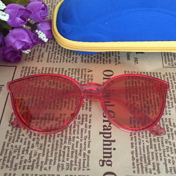 Kid Baby Luxury Cat Eye Sunglasses Toddler Sun Glasses