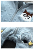 Baby Winter Romper Thick Warm Jumpsuit Overalls Cotton Outfits