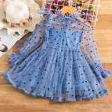 Kid Girls Fancy Flower Princes Tulle Dress 3-8Y