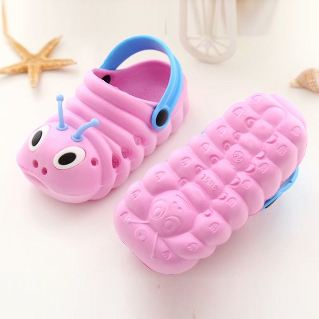 Toddler Baby Cartoon Cute Flip Soft Sole Shoes Beach Summer Slippers - honeylives