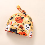 0-18M Babies Halloween Pattern Long Sleeve 3 Pcs Sets