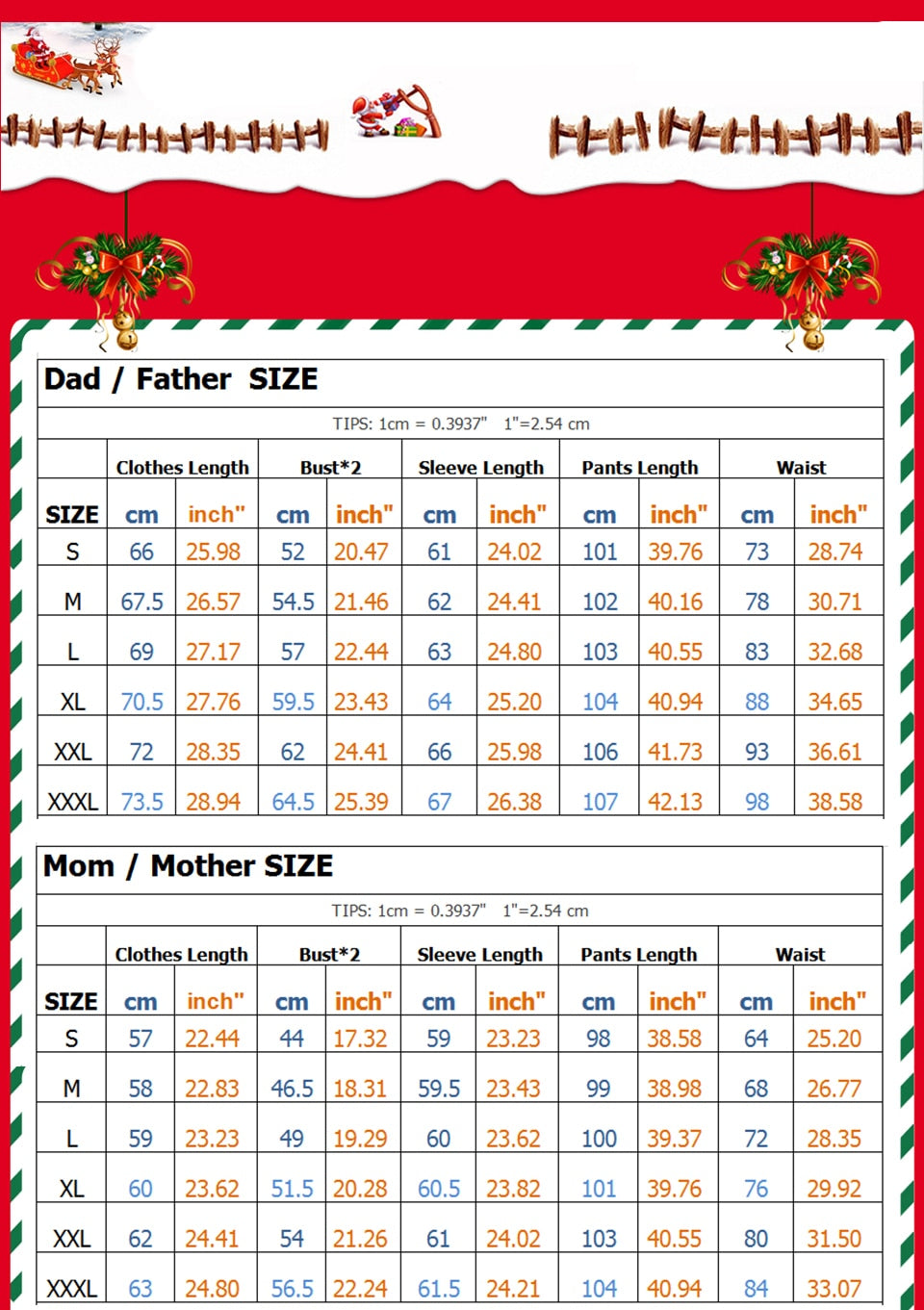 Christmas Pajamas Family Look Matching Cotton Nightwear Sleepwear