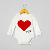 Family Matching Mother Kids Love Hoodies Shirts Tops