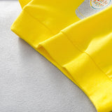 Girl Boy Cotton Cup Pear Dot Print Casual T-shirt Tops  2-6 Years