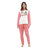 Family Christmas Pajamas Matching Outfits Mother Father Kids