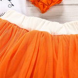 0-24M Halloween Baby Girl Cute Unicorn Cotton Tutu 2 Pcs Sets