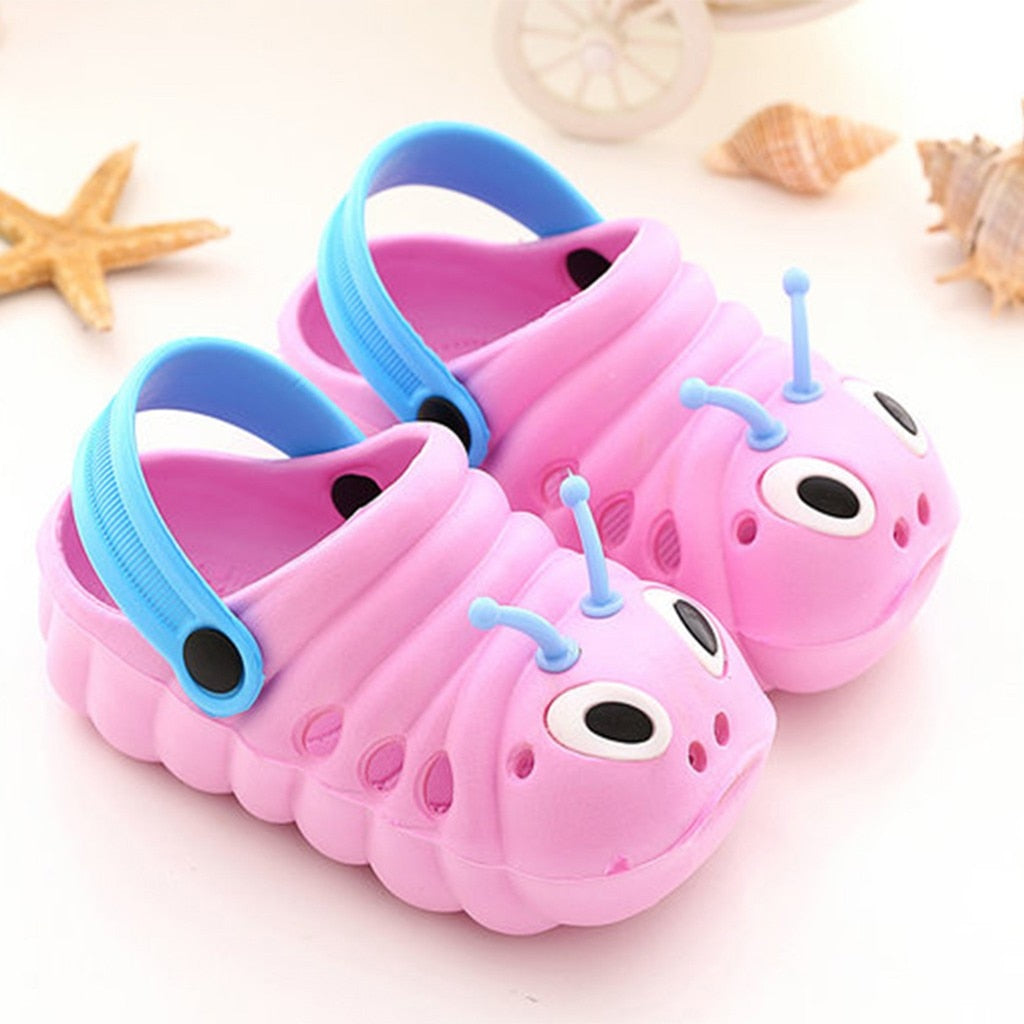 Toddler Baby Cartoon Cute Flip Soft Sole Shoes Beach Summer Slippers - honeylives