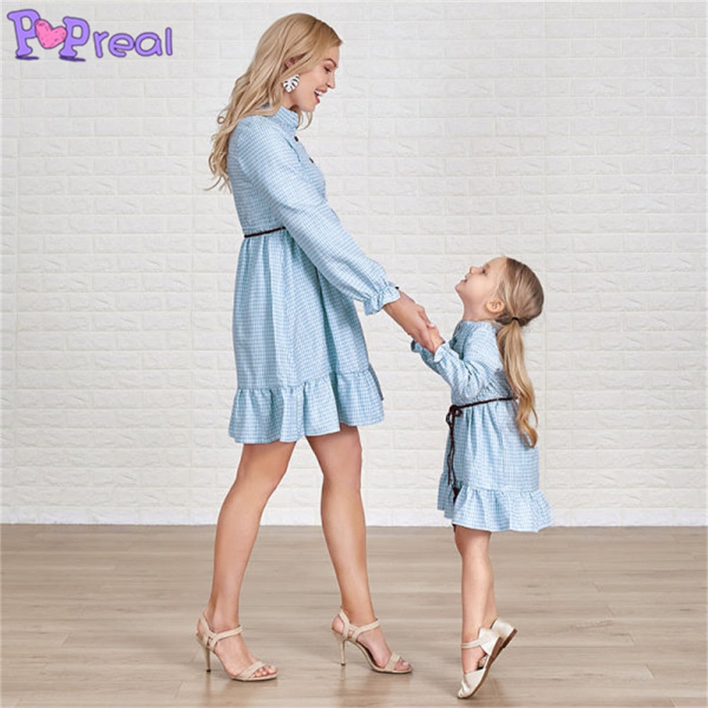 Family Matching Parent-Child Mom Daughter Dress