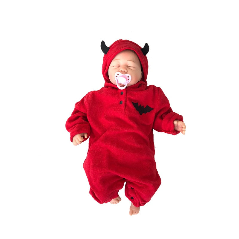 0-18M Infant Baby Halloween Long Sleeve Little Pumpkin Festival Rompers