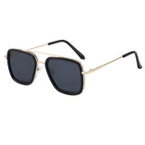 Kid Baby Iron Glasses Tony Stark Fashion Shaded Sunglasses