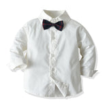 Kids Boys Formal Suits Gentleman Outfits 3Pcs Set