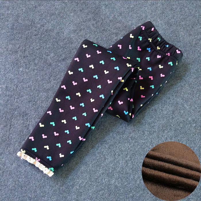 Kids  Girls Thicken Leggings Autumn Winter Trousers Pants