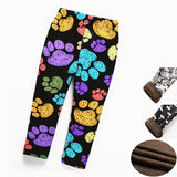 Kids  Girls Thicken Leggings Autumn Winter Trousers Pants