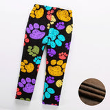 Kids  Girls Thicken Leggings Autumn Winter Trousers Pants