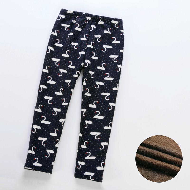 Kids  Girls Thicken Leggings Autumn Winter Trousers Pants