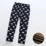 Kids  Girls Thicken Leggings Autumn Winter Trousers Pants