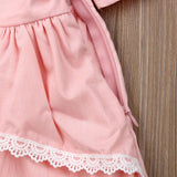 Baby Girl Ruffle Princess Party Pageant Flower Dresses