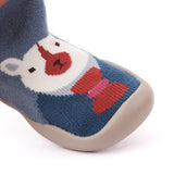 Kid Baby Girl Toddler First Walker Knit Booties Unisex Baby Shoes Soft Rubber