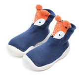 Kid Baby Girl Toddler First Walker Knit Booties Unisex Baby Shoes Soft Rubber