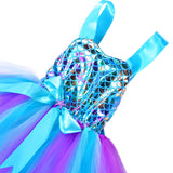 Kid Baby Girls Tutu Mermaid Princess Party Halloween Dresses