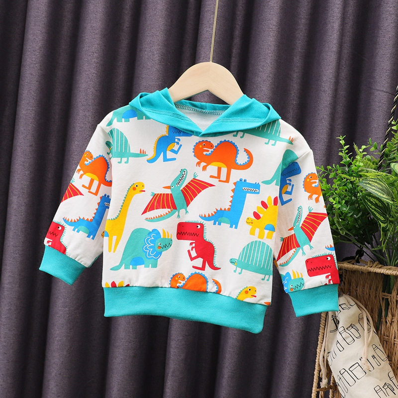 Autumn Spring Kid Baby Boys Girl Jacket Hoodie Shirts