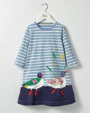 Baby Girl Dress Long Sleeve Shirt Casual Autumn Dresses 1-7Y