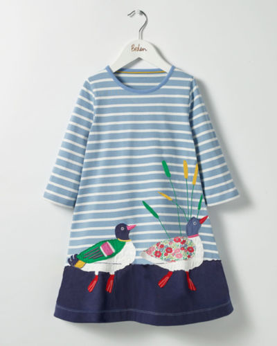 Baby Girl Dress Long Sleeve Shirt Casual Autumn Dresses 1-7Y