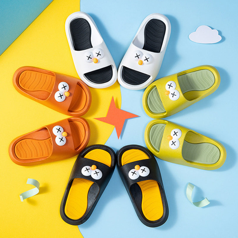 Kid Cartoon Non-slip Soft Sandals Four Season Toddler Breathable Slides Shoes