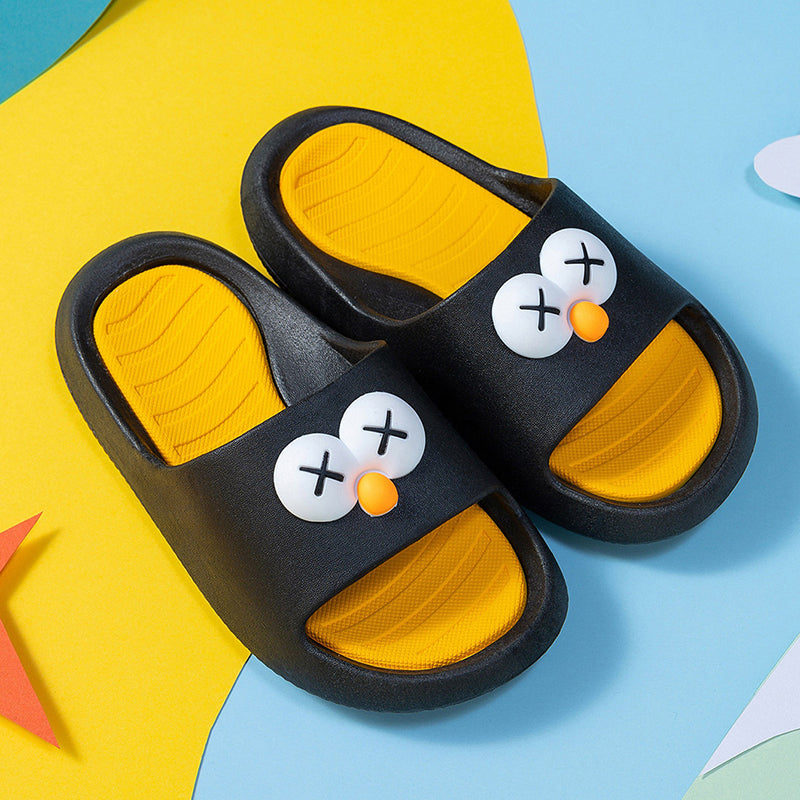 Kid Cartoon Non-slip Soft Sandals Four Season Toddler Breathable Slides Shoes