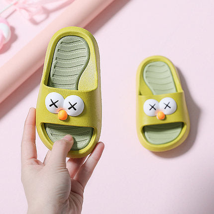Kid Cartoon Non-slip Soft Sandals Four Season Toddler Breathable Slides Shoes