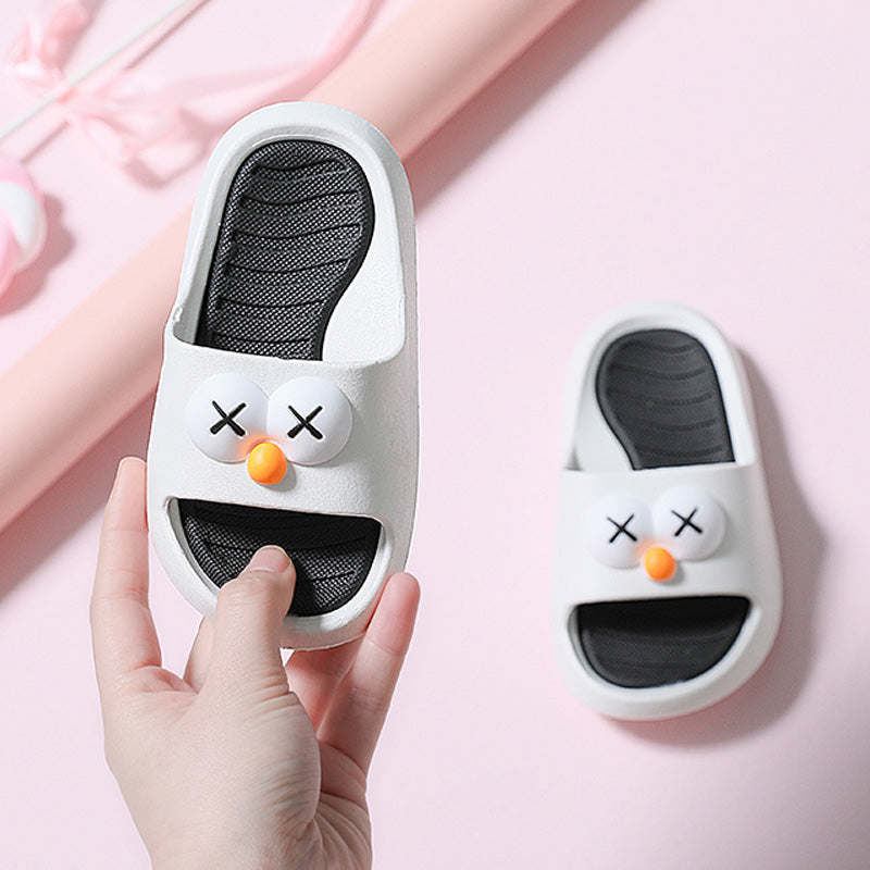 Kid Cartoon Non-slip Soft Sandals Four Season Toddler Breathable Slides Shoes