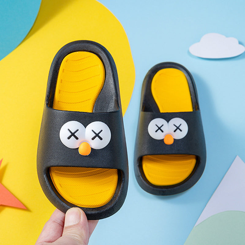Kid Cartoon Non-slip Soft Sandals Four Season Toddler Breathable Slides Shoes