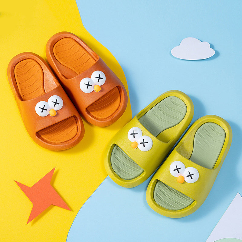 Kid Cartoon Non-slip Soft Sandals Four Season Toddler Breathable Slides Shoes