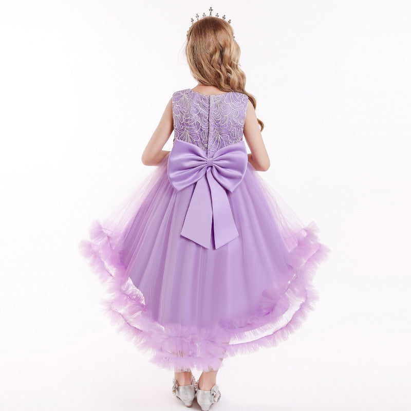 Kid Girls Princess Birthday Wedding Lace Party Dresses