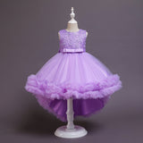 Kid Girls Princess Birthday Wedding Lace Party Dresses