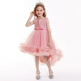 Kid Girls Princess Birthday Wedding Lace Party Dresses