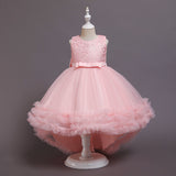 Kid Girls Princess Birthday Wedding Lace Party Dresses