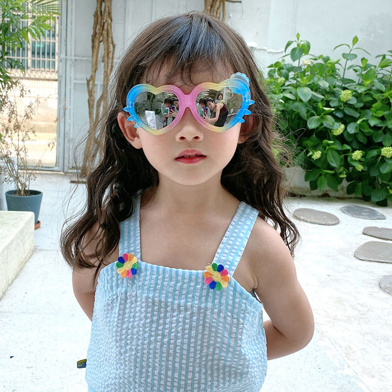 Kid Cute Gradient Cartoon Bear Cat Rabbit Sunglasses UV Protection Fashion Eyewear